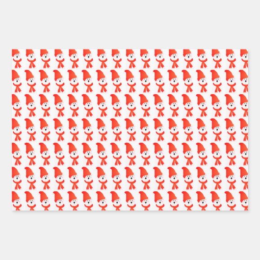 Polar Bear Designed Geschenkpapier Set (Vorderseite 2)