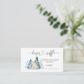 Polar bear Diaper Gewinnspiel Begleitkarte (Stehend Vorderseite)