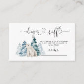 Polar bear Diaper Gewinnspiel Begleitkarte (Vorderseite)