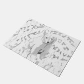 Polar Bear Door Mat Fußmatte (Schrägansicht)