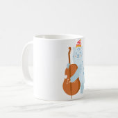 Polar Bear Doppelbass Kaffeetasse (Vorderseite Links)