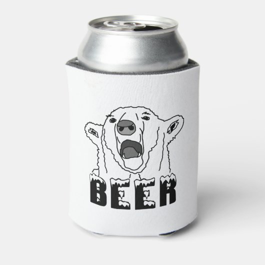 Polar Bear Dosenkühler (Kanne Rückseite)