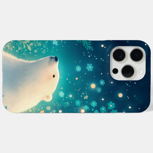 Polar Bear Dreams Case-Mate iPhone Hülle (Rückseite (Horizontal))