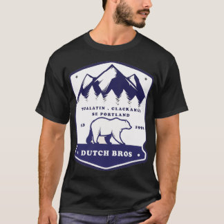 Polar Bear Dutch Bros Coffee T-Shirt