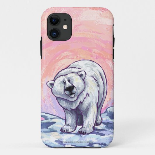 Polar Bear Electronics Case-Mate iPhone Hülle (Rückseite)