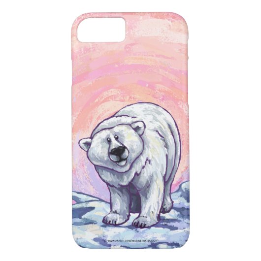 Polar Bear Electronics Case-Mate iPhone Hülle (Rückseite)