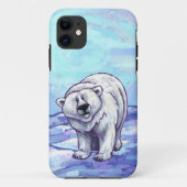 Polar Bear Electronics Case-Mate iPhone Hülle (Rückseite)