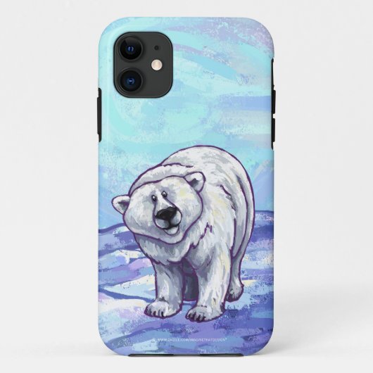 Polar Bear Electronics Case-Mate iPhone Hülle (Rückseite)