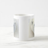 Polar Bear Face Kaffeetasse (Mittel)