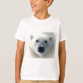 Polar Bear Face T-Shirt (Vorderseite)