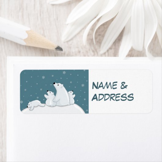 Polar Bear Family (Insitu)