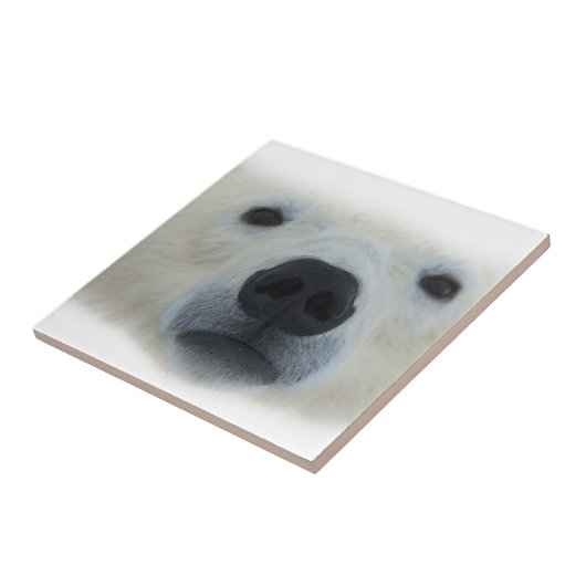 Polar Bear Fliese (Seite)
