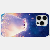Polar Bear Floral World Case-Mate iPhone Hülle (Rückseite (Horizontal))