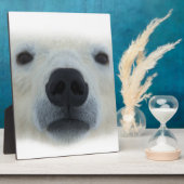 Polar Bear Fotoplatte (Seite)