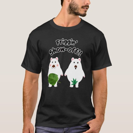 Polar Bear Friggin anzeigen T-Shirt (Vorderseite)