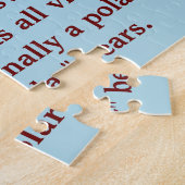 Polar Bear Fun Fakten 20"x30" - 1,014 Stück Puzzle (Seite)