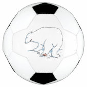 Polar Bear-Fußball Fußball (Vorderseite)