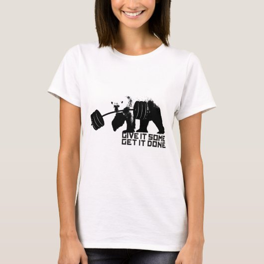 Polar Bear - geben Sie ihm ein wenig T-Shirt (Vorderseite)
