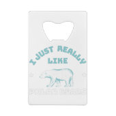 Polar Bear Geldbeutel Flaschenöffner (Rückseite)