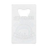 Polar Bear Geldbeutel Flaschenöffner (Rückseite)