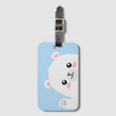 Polar Bear Gepäckanhänger (Vorderseite Vertikal)
