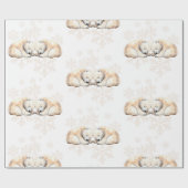 Polar Bear Geschenkpapier (Flach)