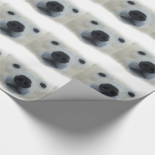 Polar Bear Geschenkpapier (Ecke)