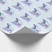 Polar Bear Geschenkpapier (Ecke)