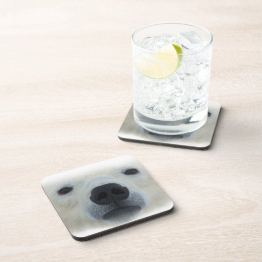 Polar Bear Getränkeuntersetzer (Rechte Seite)