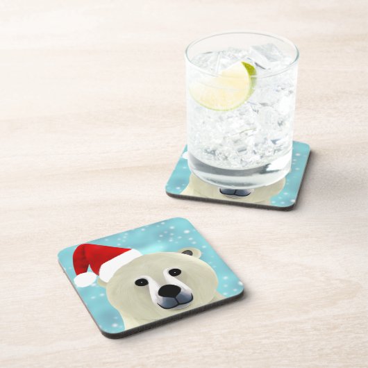 Polar Bear Getränkeuntersetzer (Rechte Seite)