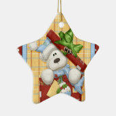 Polar Bear Gift Keepake Ornament (Rechts)
