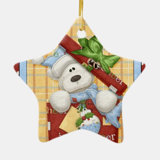 Polar Bear Gift Keepake Ornament (Hinten)