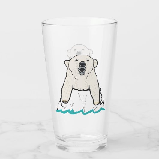 Polar Bear Glas (Rückseite)