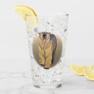 Polar Bear Glass Bear Art Brillen Personalisiert Glas