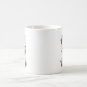 Polar Bear Halloween Hexenkürbis Pumpkin Vampire Kaffeetasse (Mittel)