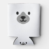 Polar Bear Halloween Kostüm Funny Adulls Kinder Dosenkühler (Vorderseite)