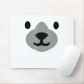 Polar Bear Halloween Kostüm Funny Adulls Kinder Mousepad (Mit Mouse)