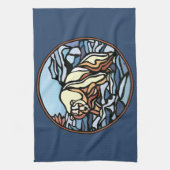 Polar Bear Handtuch Native Art Bear Tee Handtuchge (Vertikal)