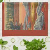 Polar Bear Handtuch Polar Bären Art Handtuchgesche (Gefaltet)