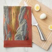 Polar Bear Handtuch Polar Bären Art Handtuchgesche (Viertel Falte)