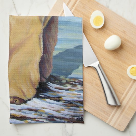 Polar Bear Handtuch Polar Bären Art Handtuchgesche (Viertel Falte)