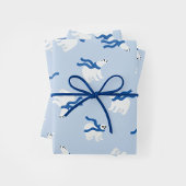 Polar Bear Holiday Geschenkpapier Set