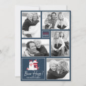 Polar Bear Hugs Foto Template ID851 Einladung (Vorderseite)