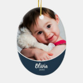 Polar Bear Hugs Foto Template ID851 Keramik Ornament (Hinten)