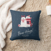 Polar Bear Hugs & Warm Wishs ID851 Kissen (Decke)