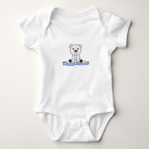 Polar Bear Icado Polar Bear North Pole South Pole Baby Strampler