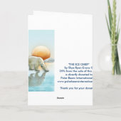 POLAR BEAR III Grußkarte suchen Karte (Rückseite)