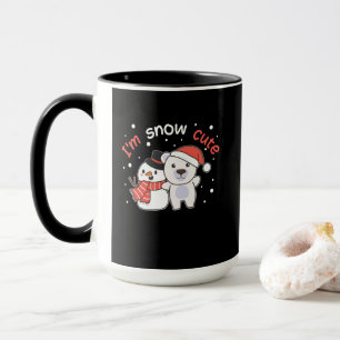 Polar Bear I'm Snow Cute Snowman Snow Pun Tasse