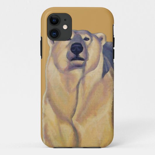 Polar Bear IPhone 5 Case Wildlife Art Bear Geschen (Rückseite)