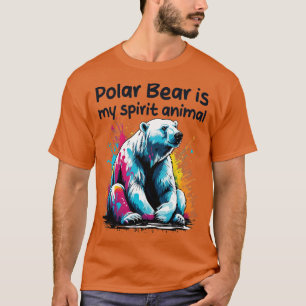 Polar Bear ist mein Geiststier T-Shirt